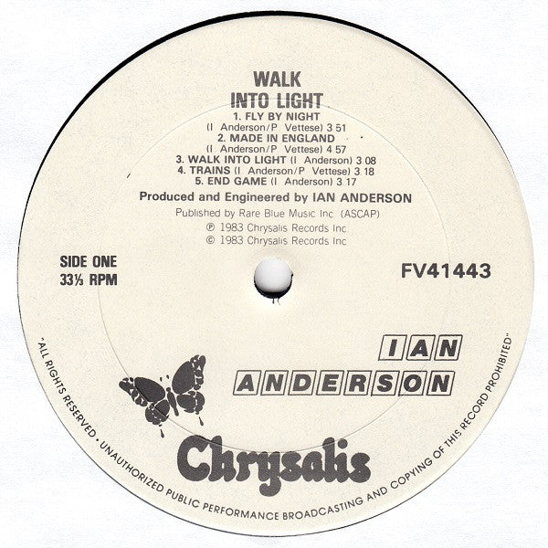 Ian Anderson - Walk Into Light