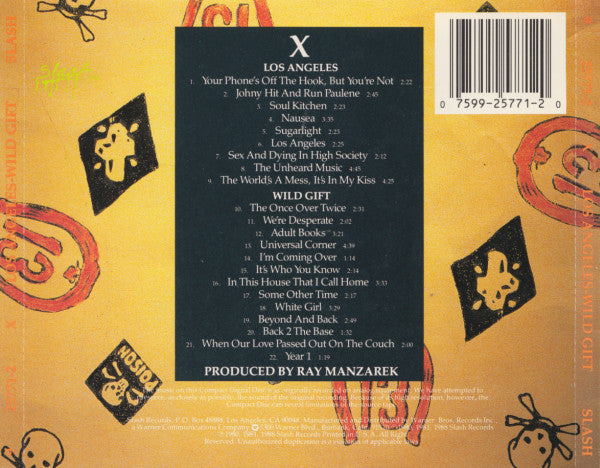 X (5) - Los Angeles / Wild Gift