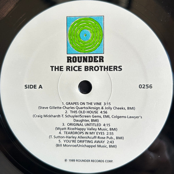 The Rice Brothers - The Rice Brothers