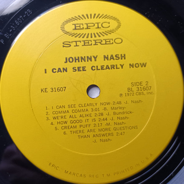 Johnny Nash - I Can See Clearly Now