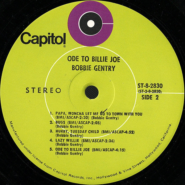 Bobbie Gentry - Ode To Billie Joe