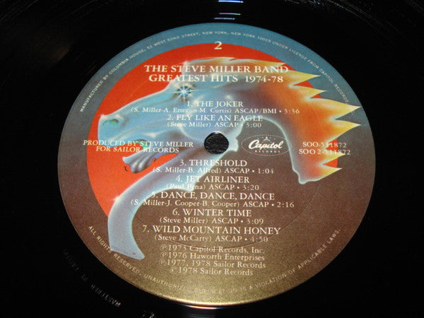 Steve Miller Band - Greatest Hits 1974-78
