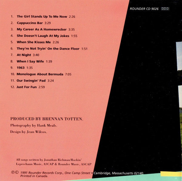 Jonathan Richman - Having A Party With Jonathan Richman