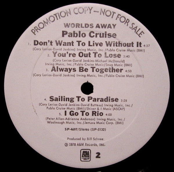 Pablo Cruise - Worlds Away