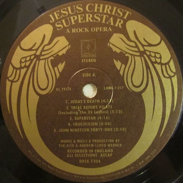 Andrew Lloyd Webber - Jesus Christ Superstar - A Rock Opera