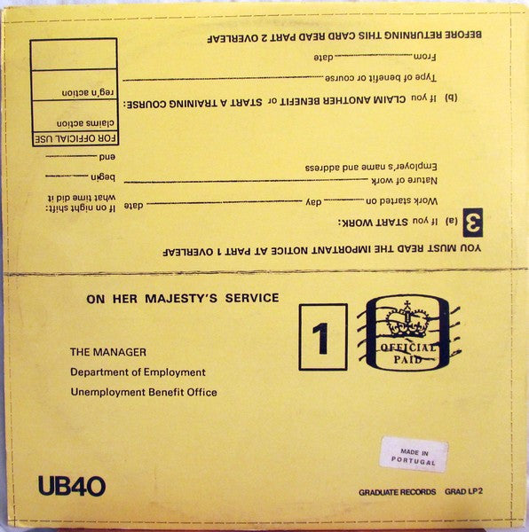 UB40 - Signing Off