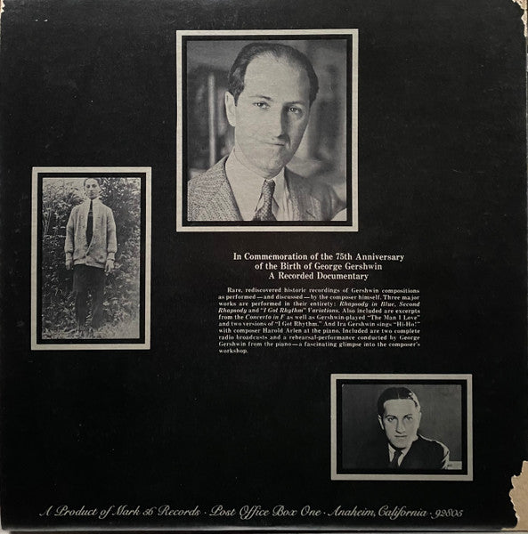 George Gershwin - Gershwin By Gershwin