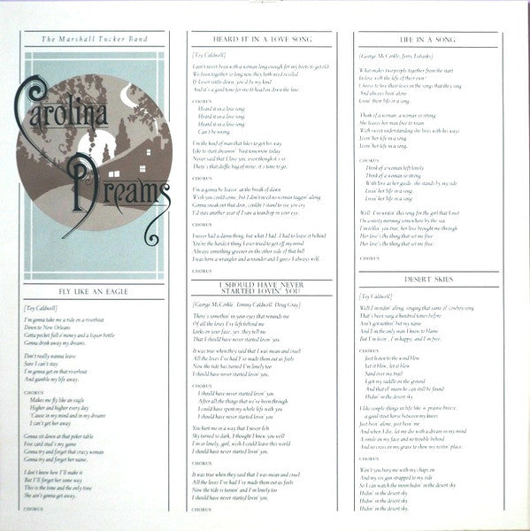 The Marshall Tucker Band - Carolina Dreams