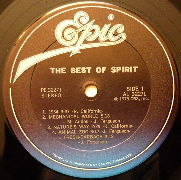 Spirit (8) - The Best Of Spirit