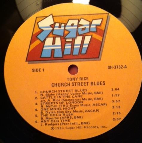 Tony Rice - Church Street Blues