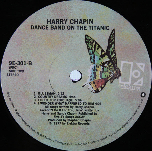 Harry Chapin - Dance Band On The Titanic