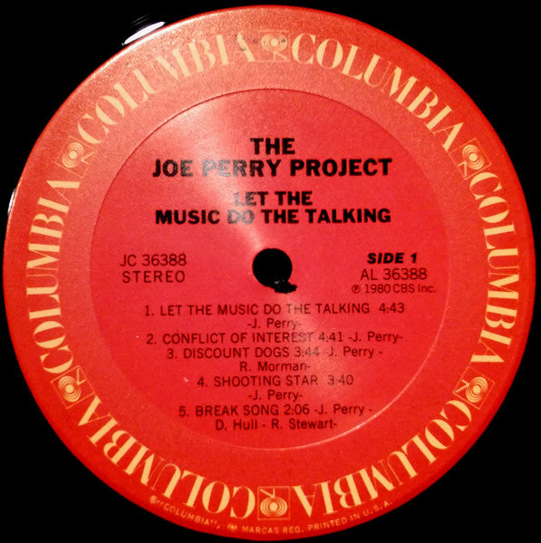 The Joe Perry Project - Let The Music Do The Talking