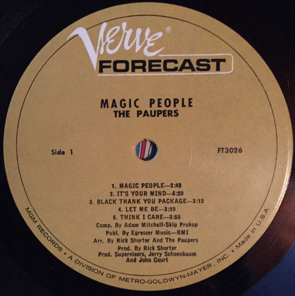 The Paupers - Magic People