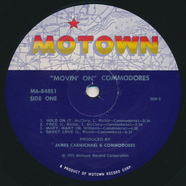 Commodores - Movin' On