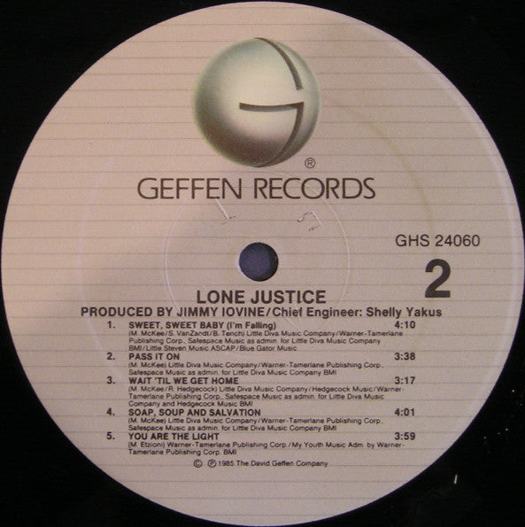 Lone Justice - Lone Justice