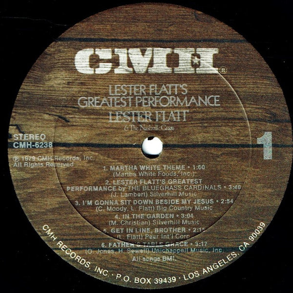 Lester Flatt - Lester Flatts' Greatest Performance