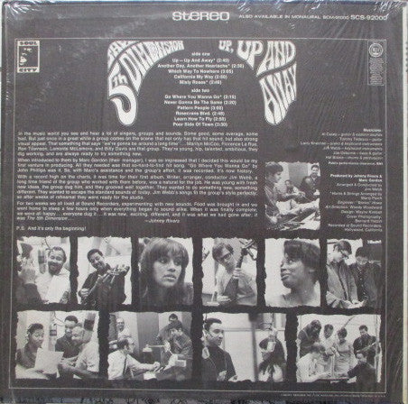 The Fifth Dimension - Up, Up And Away