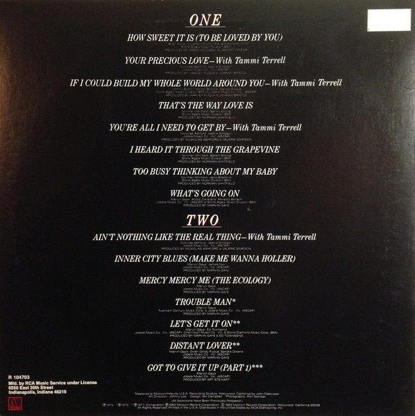 Marvin Gaye - Every Great Motown Hit Of Marvin Gaye