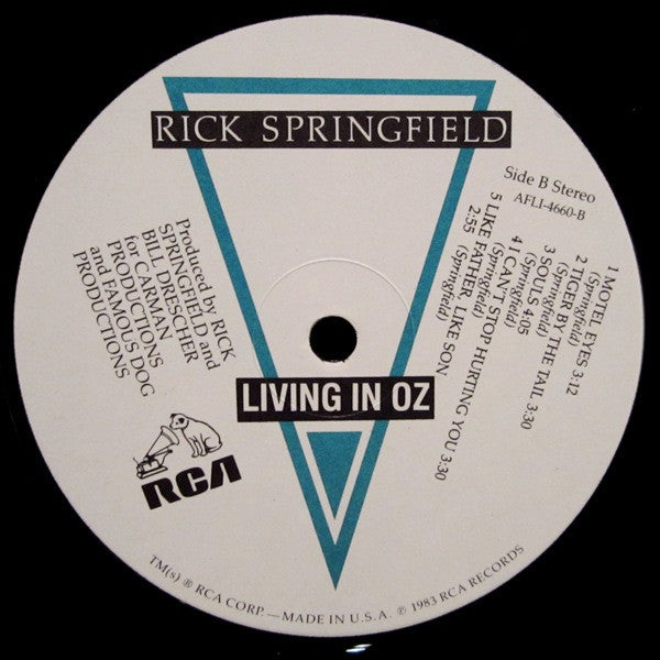Rick Springfield - Living In Oz