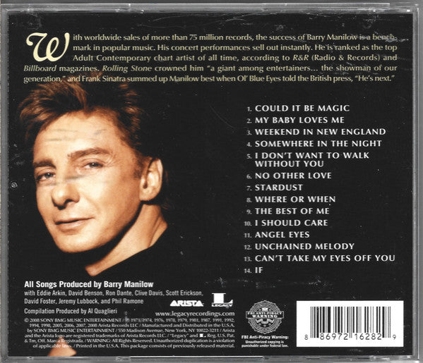 Barry Manilow - Beautiful Ballads & Love Songs