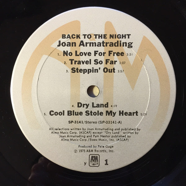 Joan Armatrading - Back To The Night