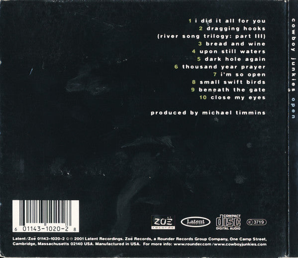 Cowboy Junkies - Open