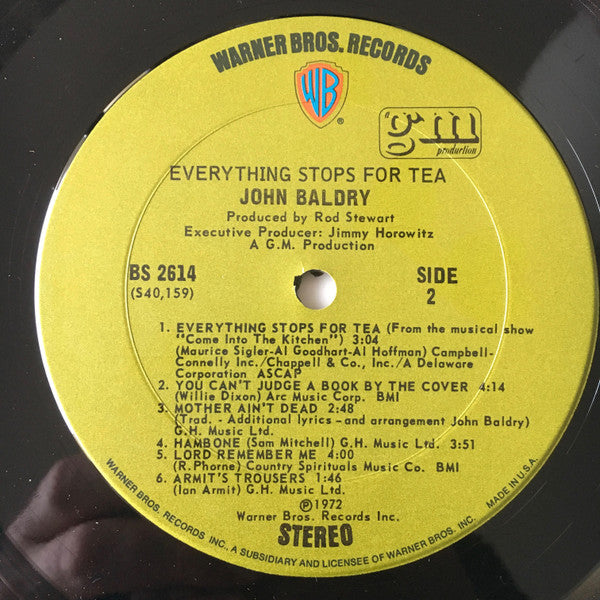 Long John Baldry - Everything Stops For Tea