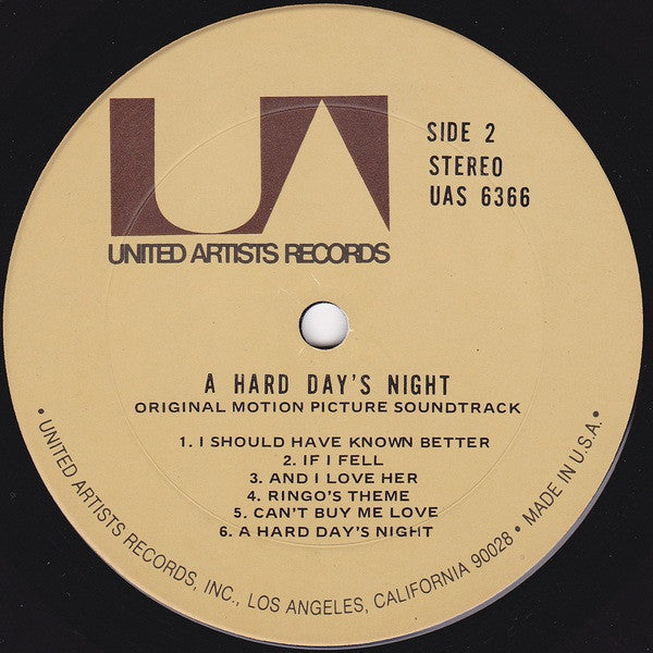 The Beatles - A Hard Day's Night (Original Motion Picture Sound Track)