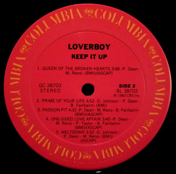 Loverboy - Keep It Up
