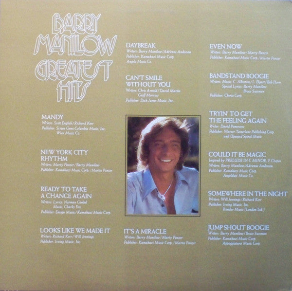 Barry Manilow - Greatest Hits