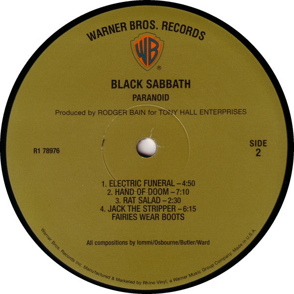 Black Sabbath - Paranoid