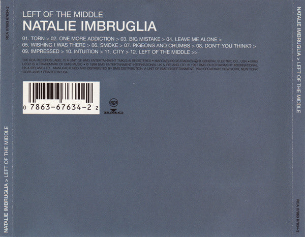 Natalie Imbruglia - Left Of The Middle