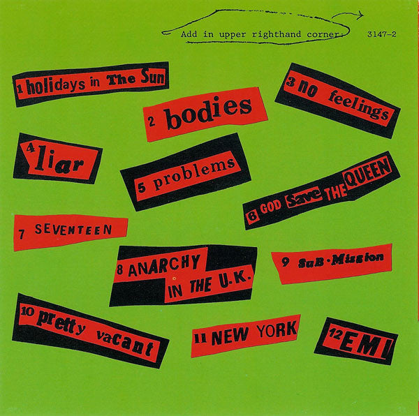 Sex Pistols - Never Mind The Bollocks Here's The Sex Pistols