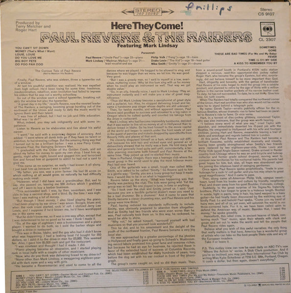 Paul Revere & The Raiders - Here They Come!
