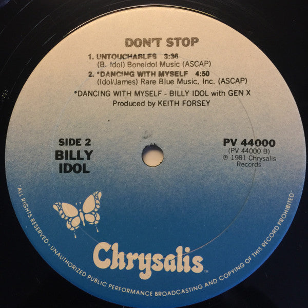 Billy Idol - Don't Stop