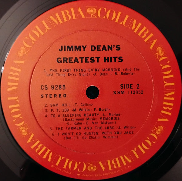 Jimmy Dean - Greatest Hits