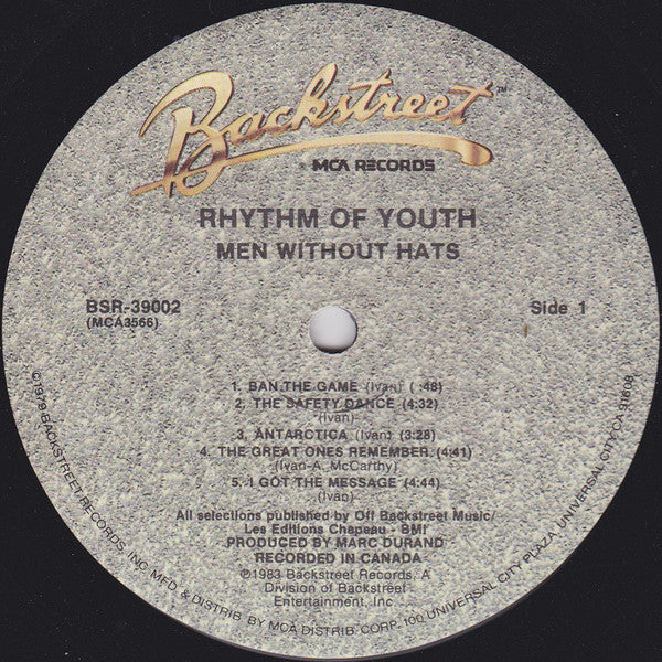 Men Without Hats - Rhythm Of Youth