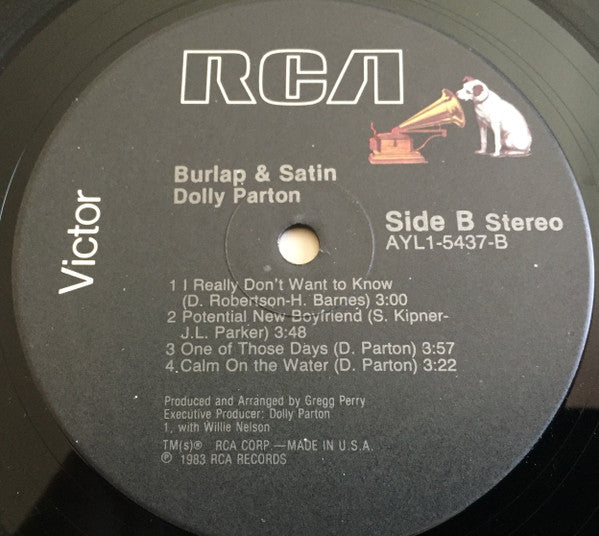 Dolly Parton - Burlap & Satin