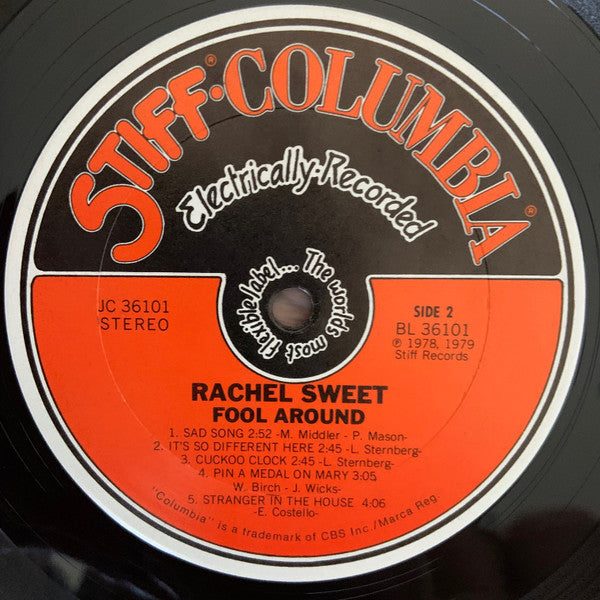 Rachel Sweet - Fool Around