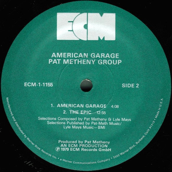 Pat Metheny Group - American Garage