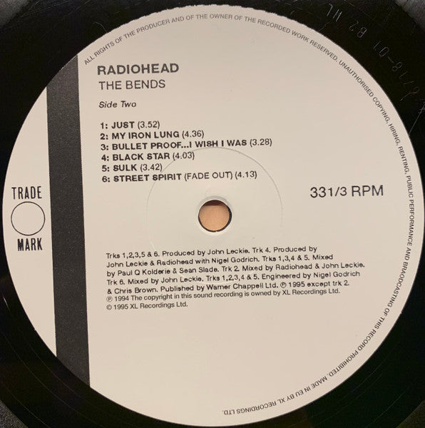 Radiohead - The Bends