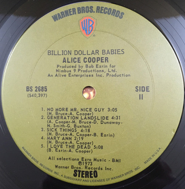 Alice Cooper - Billion Dollar Babies