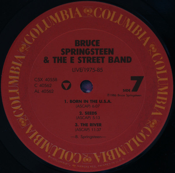 Bruce Springsteen & The E-Street Band - Live / 1975-85