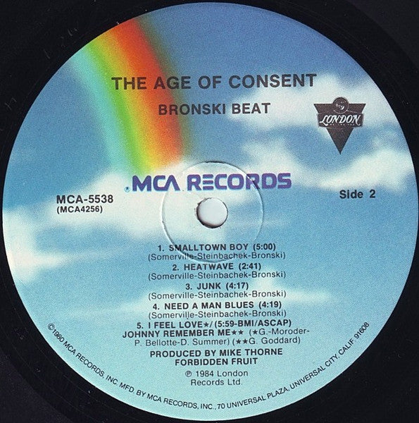 Bronski Beat - The Age Of Consent