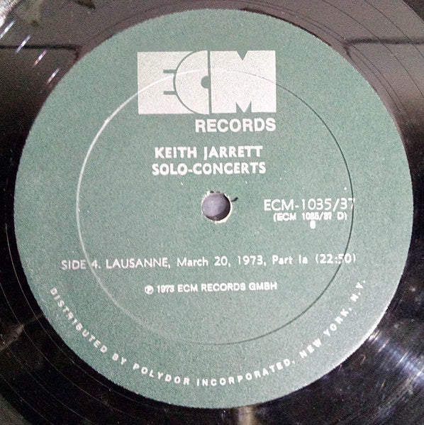 Keith Jarrett - Solo Concerts: Bremen / Lausanne
