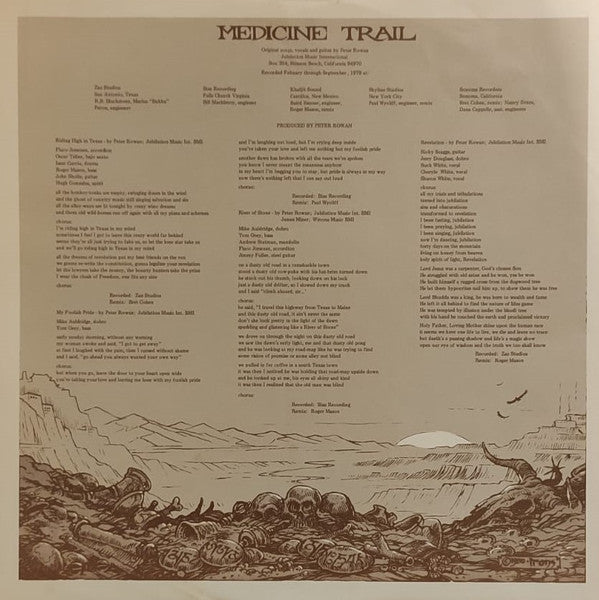 Peter Rowan - Medicine Trail