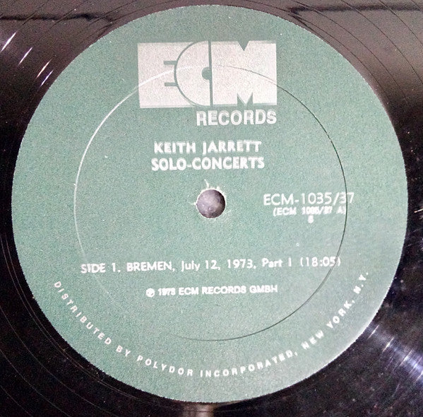 Keith Jarrett - Solo Concerts: Bremen / Lausanne
