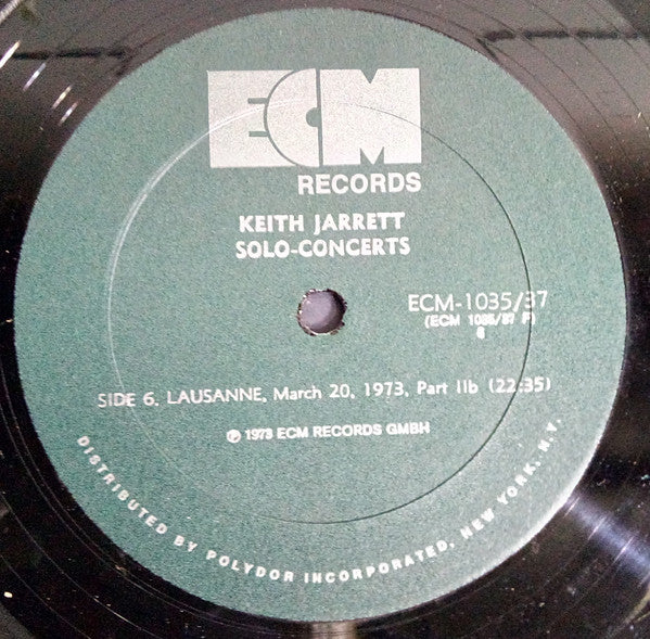 Keith Jarrett - Solo Concerts: Bremen / Lausanne