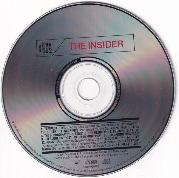 Lisa Gerrard - The Insider (Music From The Motion Picture)