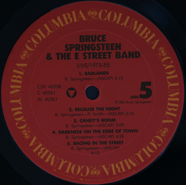 Bruce Springsteen & The E-Street Band - Live / 1975-85